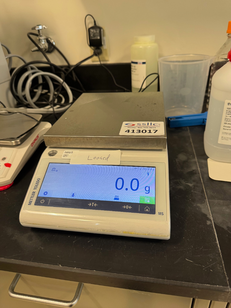 Image of Mettler Toledo MS8001TS Digital Scale
